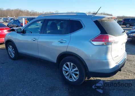 2016 Nissan Rogue Sv from USA, damaged, VIN KNMAT2MV1GP667979